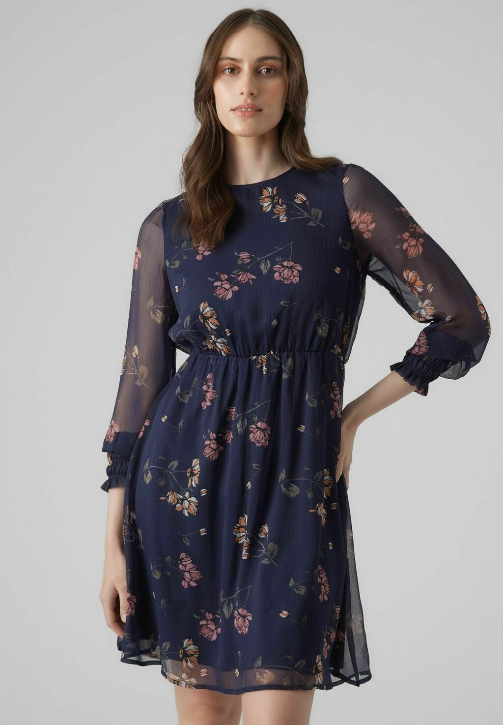 

Летнее платье Vero Moda, темно-синий