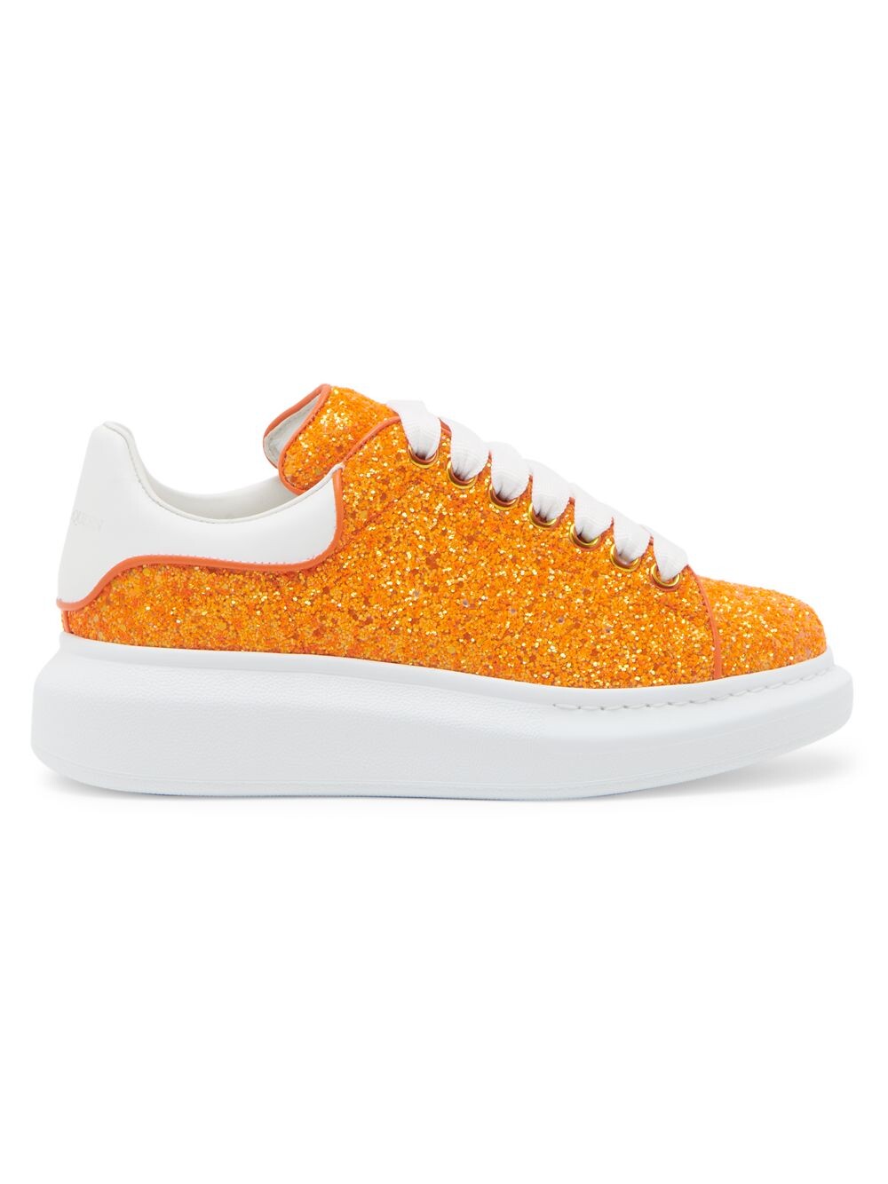 

Негабаритные кожаные кроссовки Galaxy с блестками Alexander McQueen
