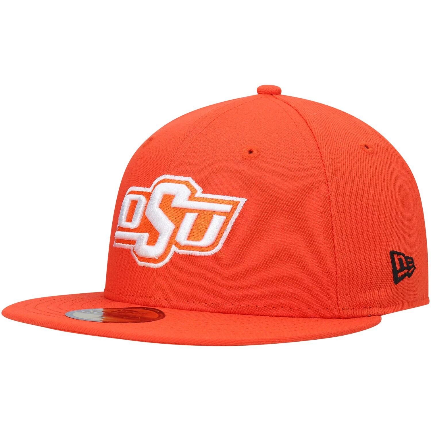 

Мужская базовая шляпа с логотипом New Era оранжевого цвета Oklahoma State Cowboys 59FIFTY