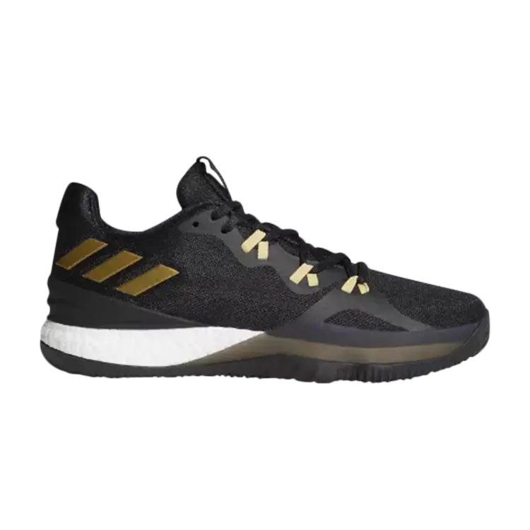 

Кроссовки Adidas Crazylight Boost 2018 'Gold Metallic', черный