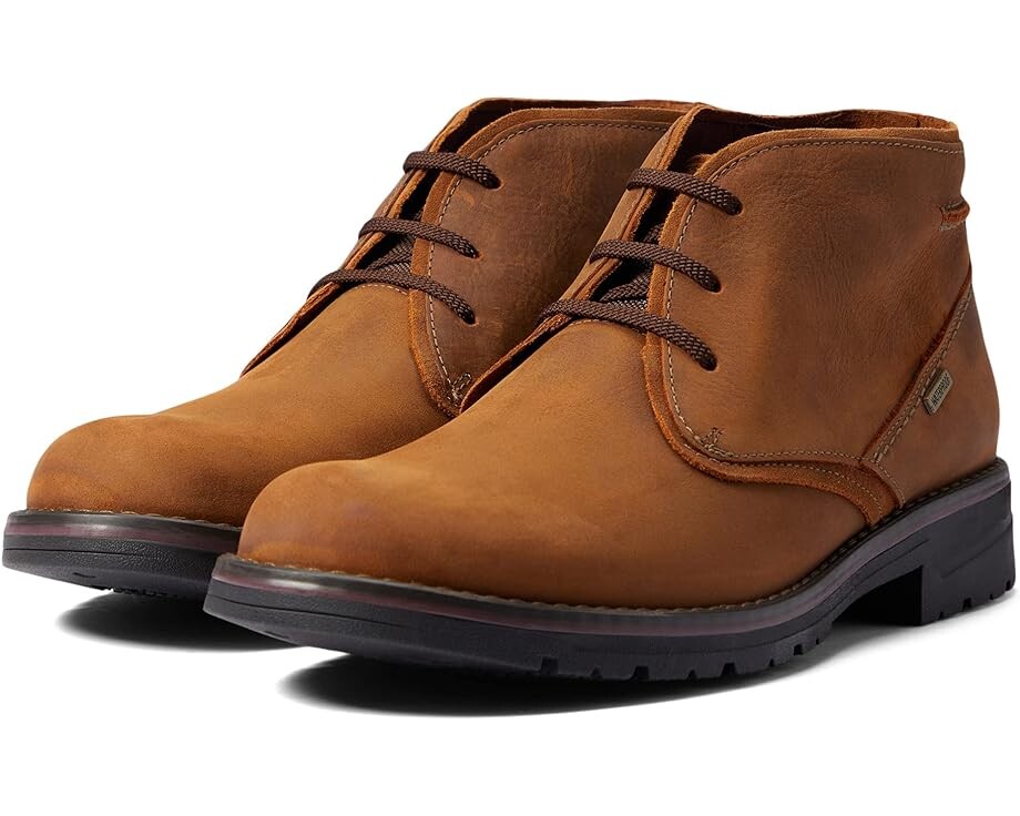 

Ботинки Clarks Morris Peak Waterproof, цвет Dark Tan Leather