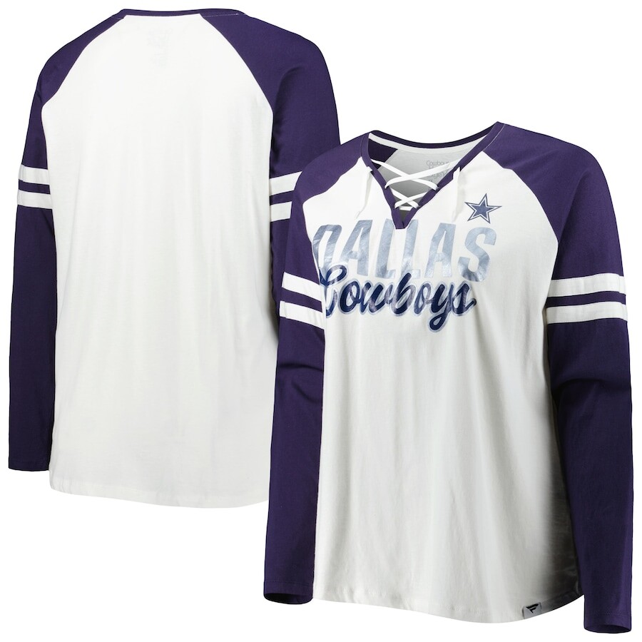 

Футболка с длинным рукавом Fanatics Branded Dallas Cowboys, белый