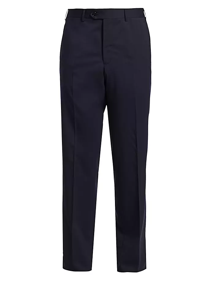 

Шерстяные брюки Giorgio Armani, цвет solid dark