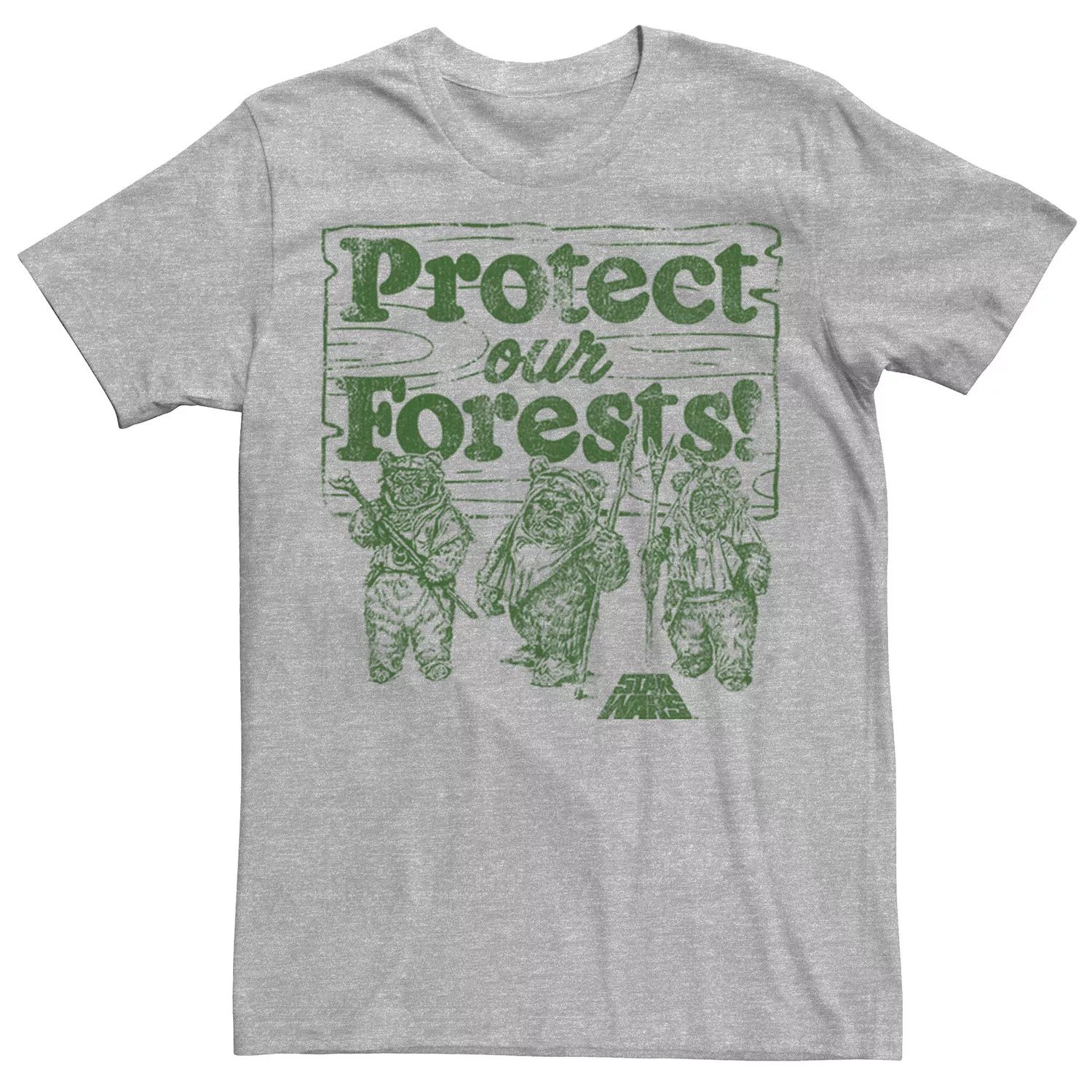 

Мужская футболка Ewoks Protect Our Forests Camp Star Wars