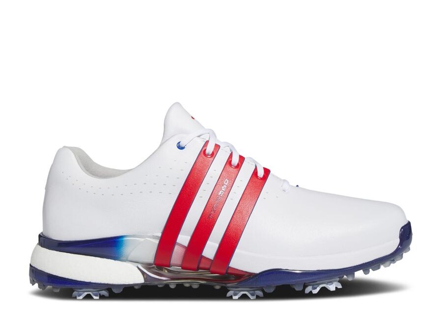 

Кроссовки adidas Tour 360 24 Golf, цвет White Scarlet Royal