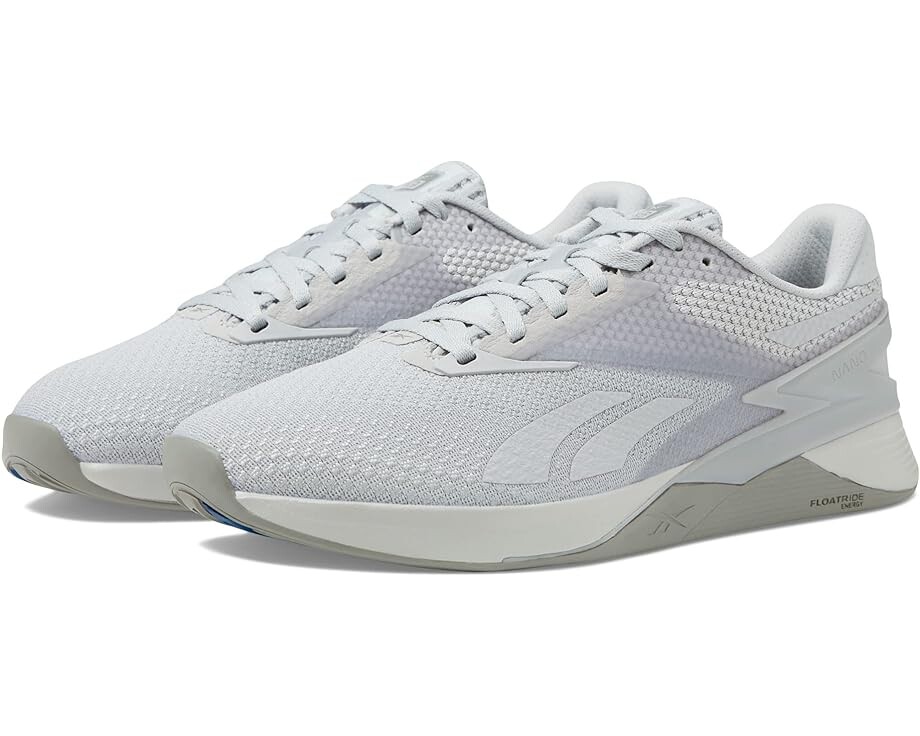 

Кроссовки Reebok Nano X3, цвет Cold Grey/Vector Blue