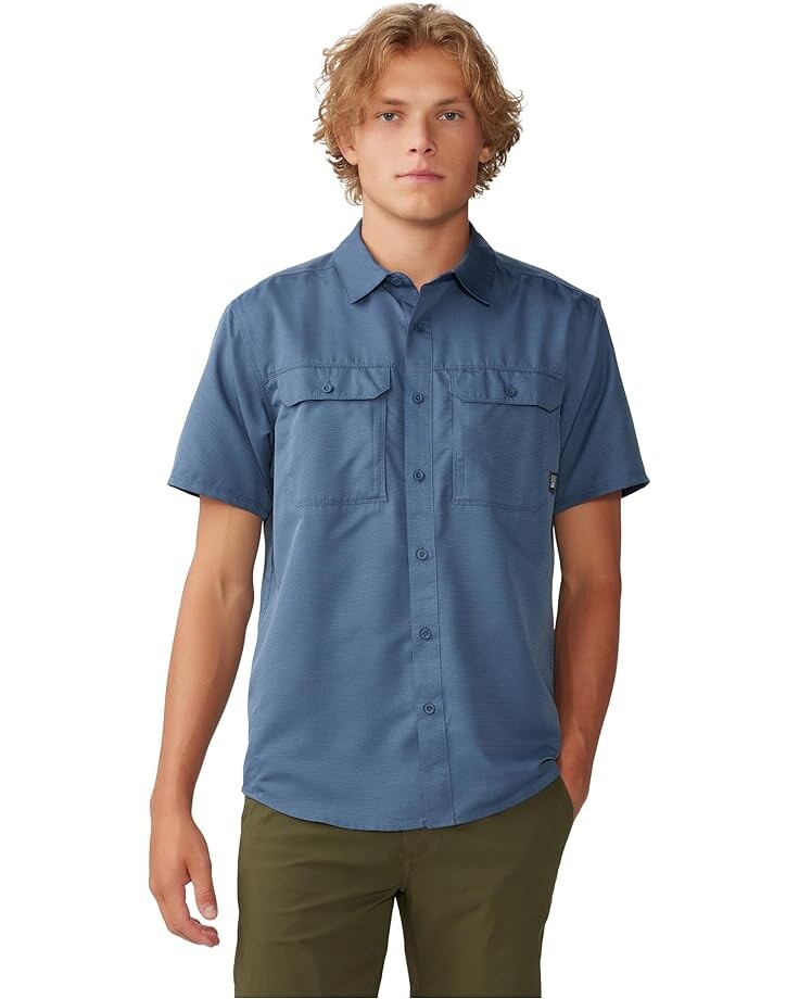 

Рубашка Mountain Hardwear Canyon S/S, цвет Zinc