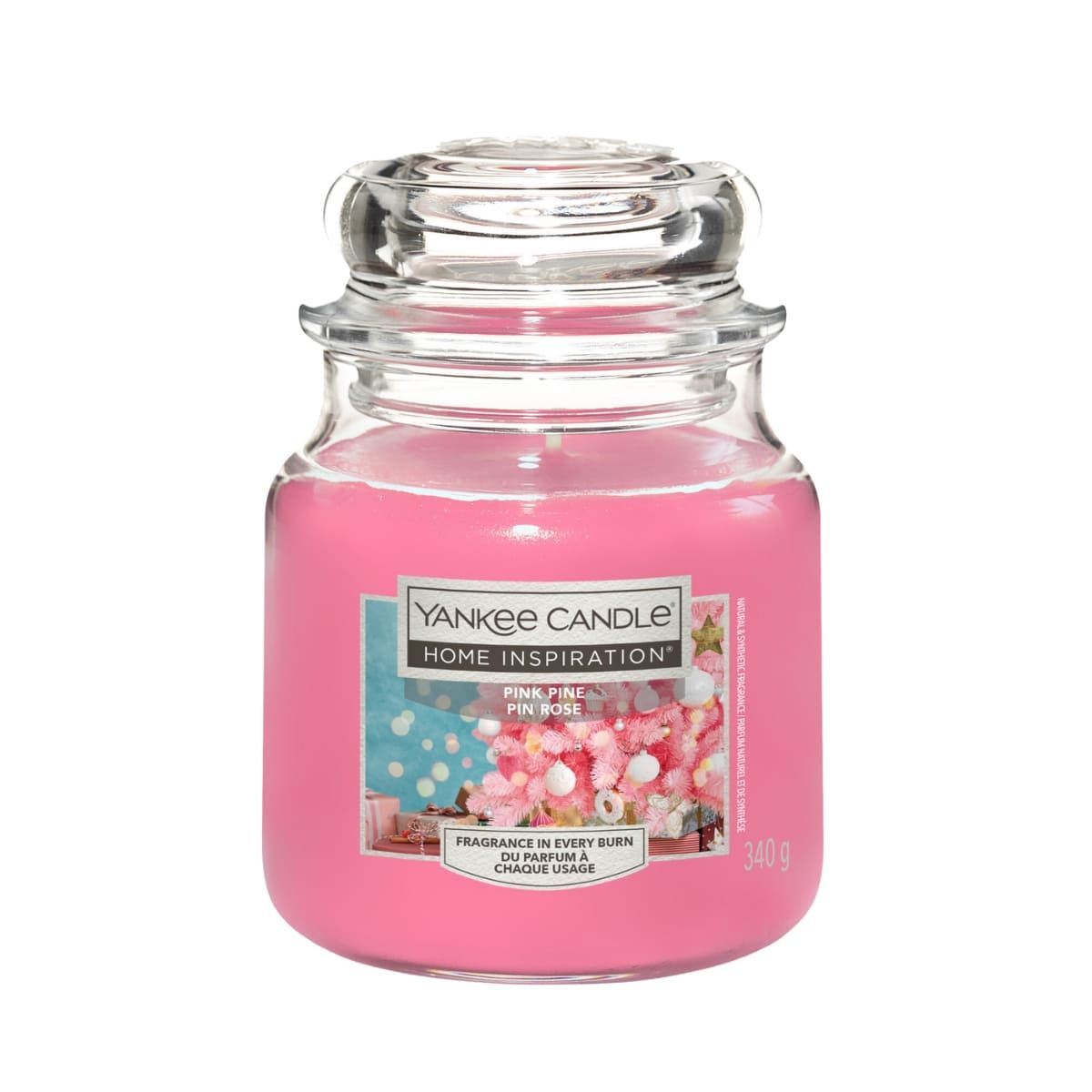 Ароматическая Свеча Yankee Candle Home Inspiration Pink Pine, 340 гр ароматическая свеча yankee candle home inspiration exotic fruits 340 гр