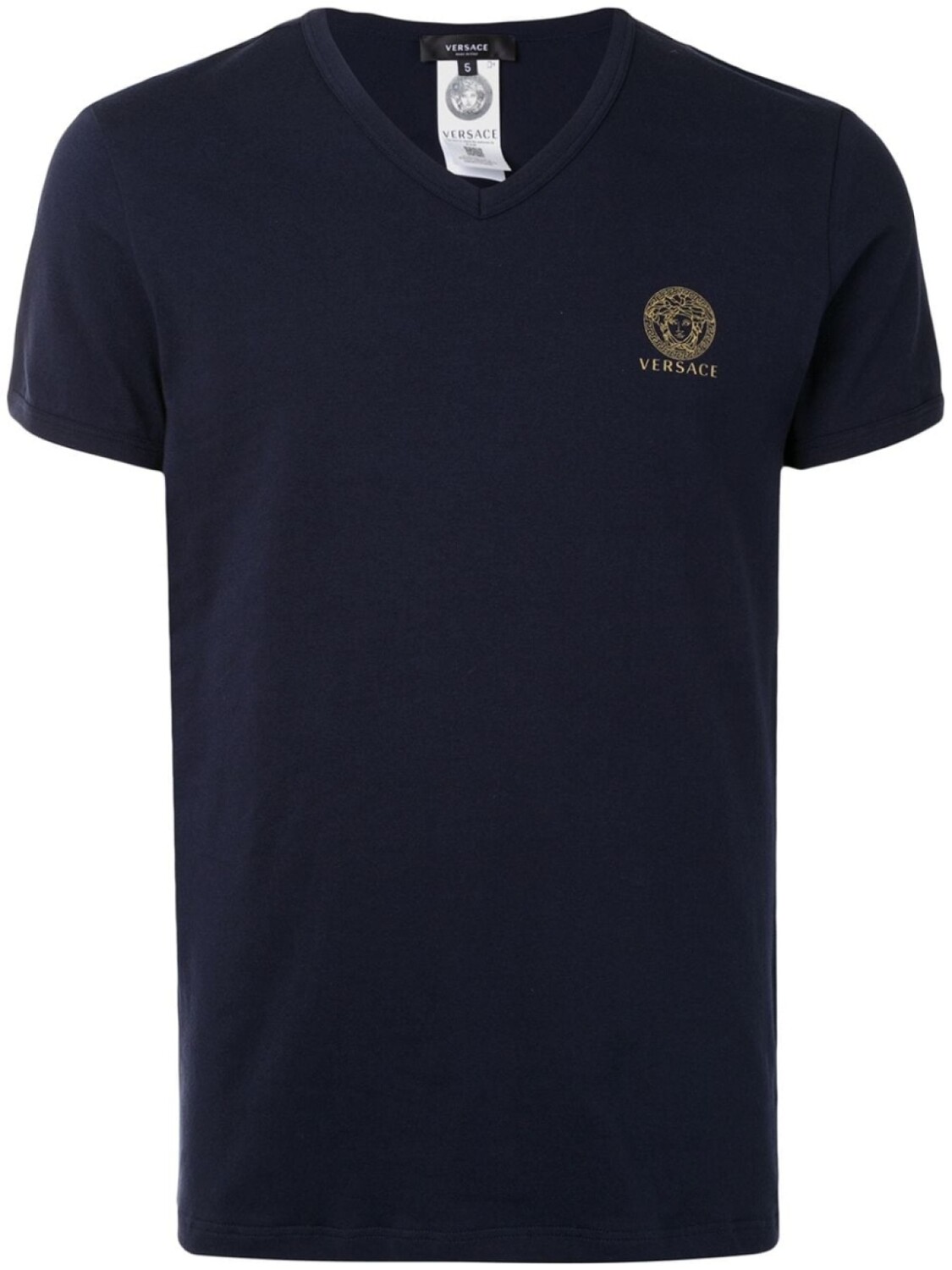 

Versace футболка с логотипом Medusa, синий