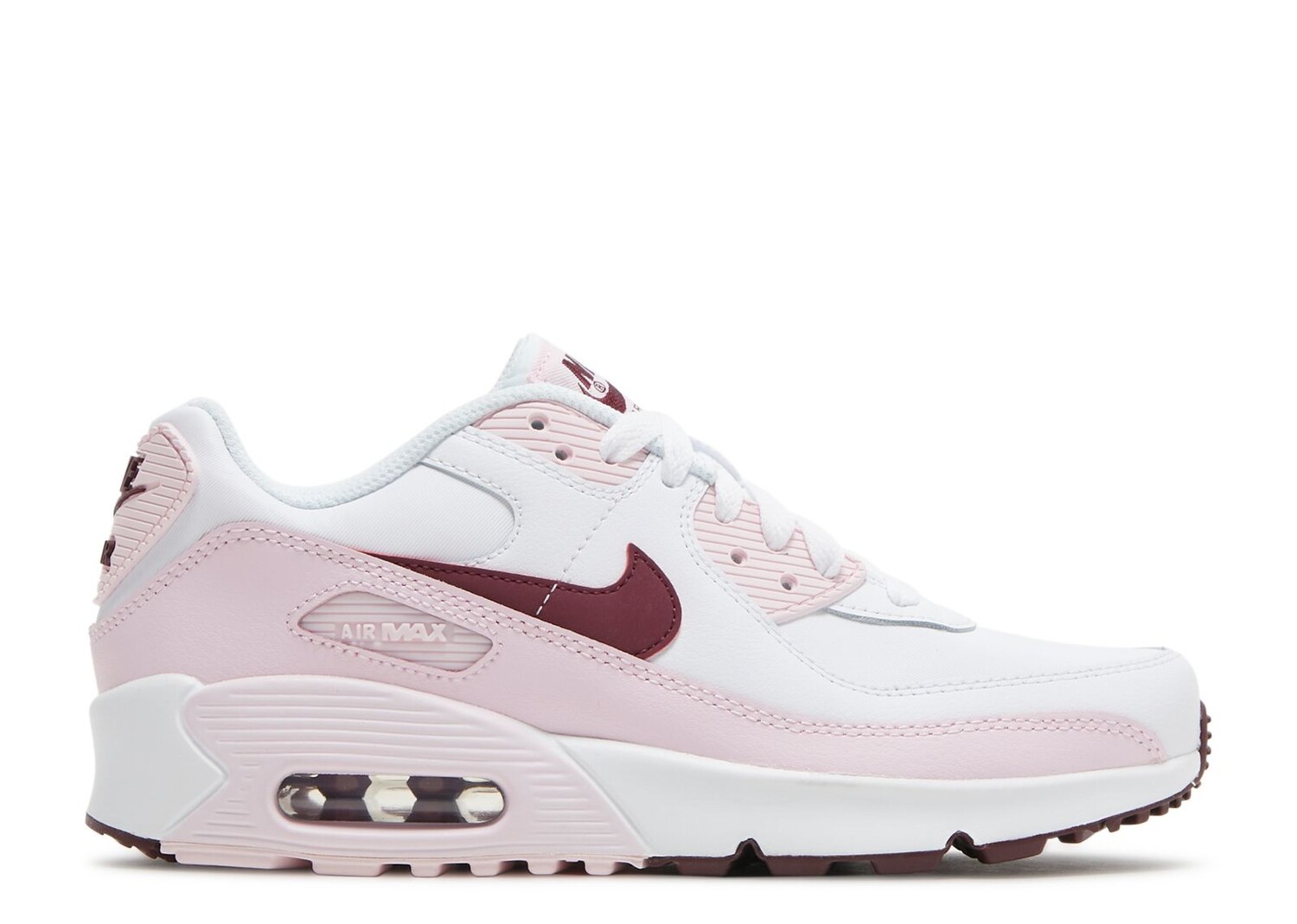 

Кроссовки Nike Air Max 90 Leather Gs 'Pink Foam', розовый
