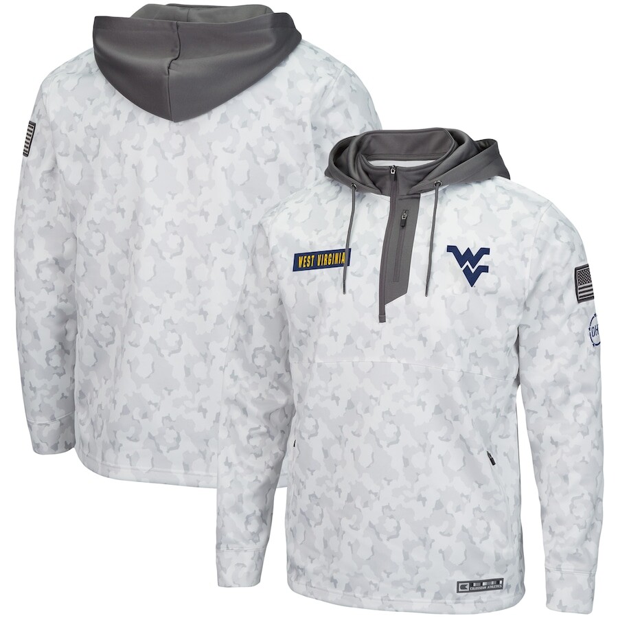 

Толстовка на молнии Colosseum West Virginia Mountaineers, камуфляж