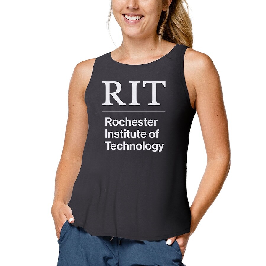 

Топ League Collegiate Wear Rochester Institute Of Technology Tigers, черный