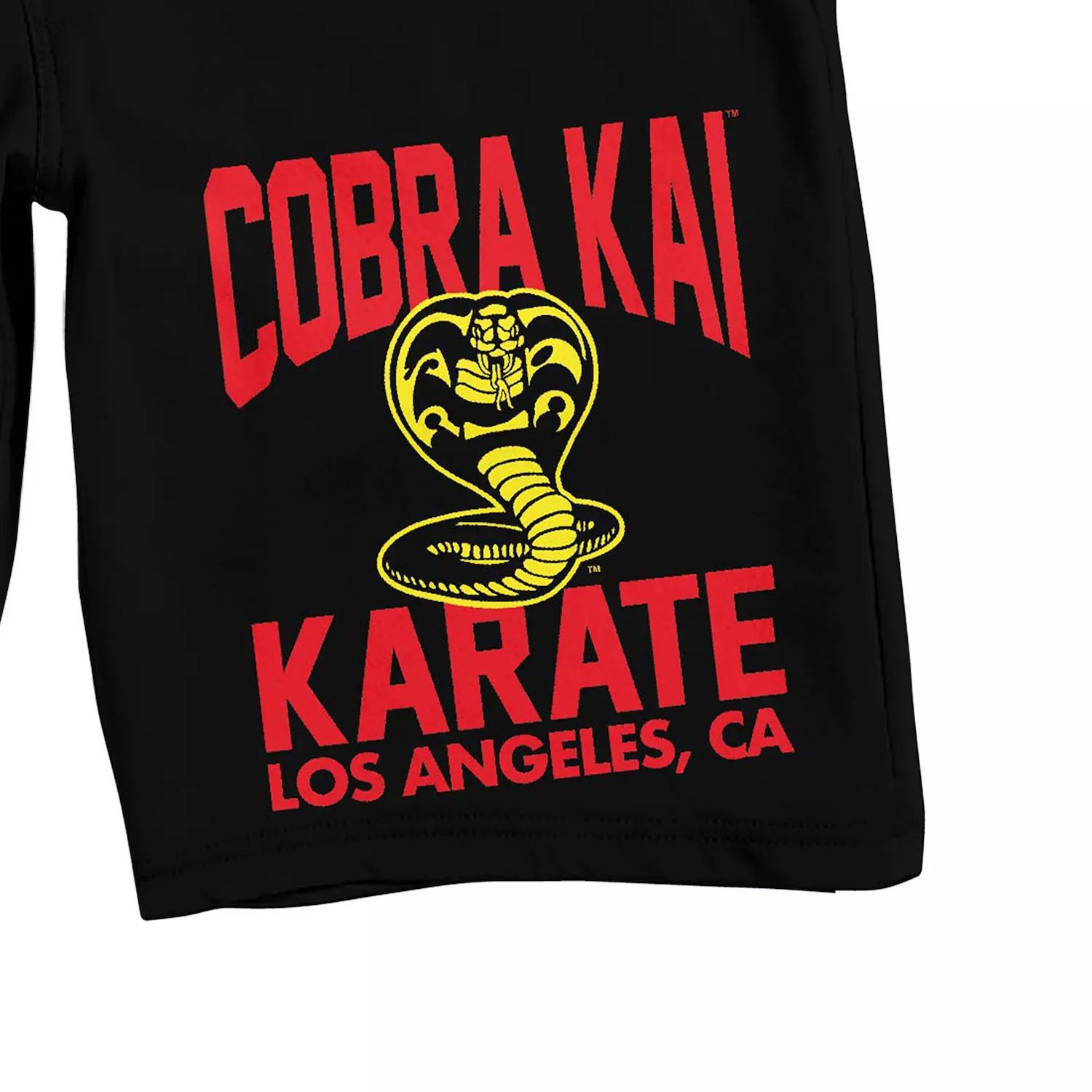 Мужские шорты для сна Cobra Kai Karate Los Angeles Licensed Character