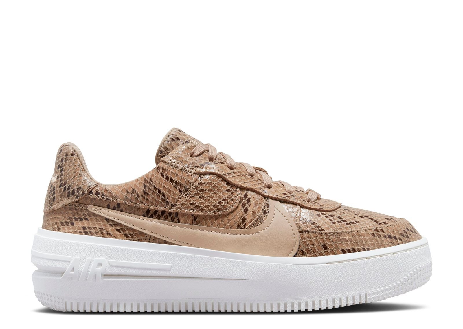 

Кроссовки Nike Wmns Air Force 1 Plt.Af.Orm 'Snakeskin', коричневый