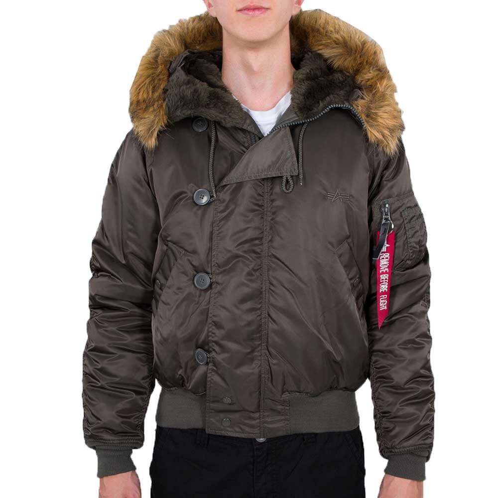 

Куртка Alpha Industries N2B, серый