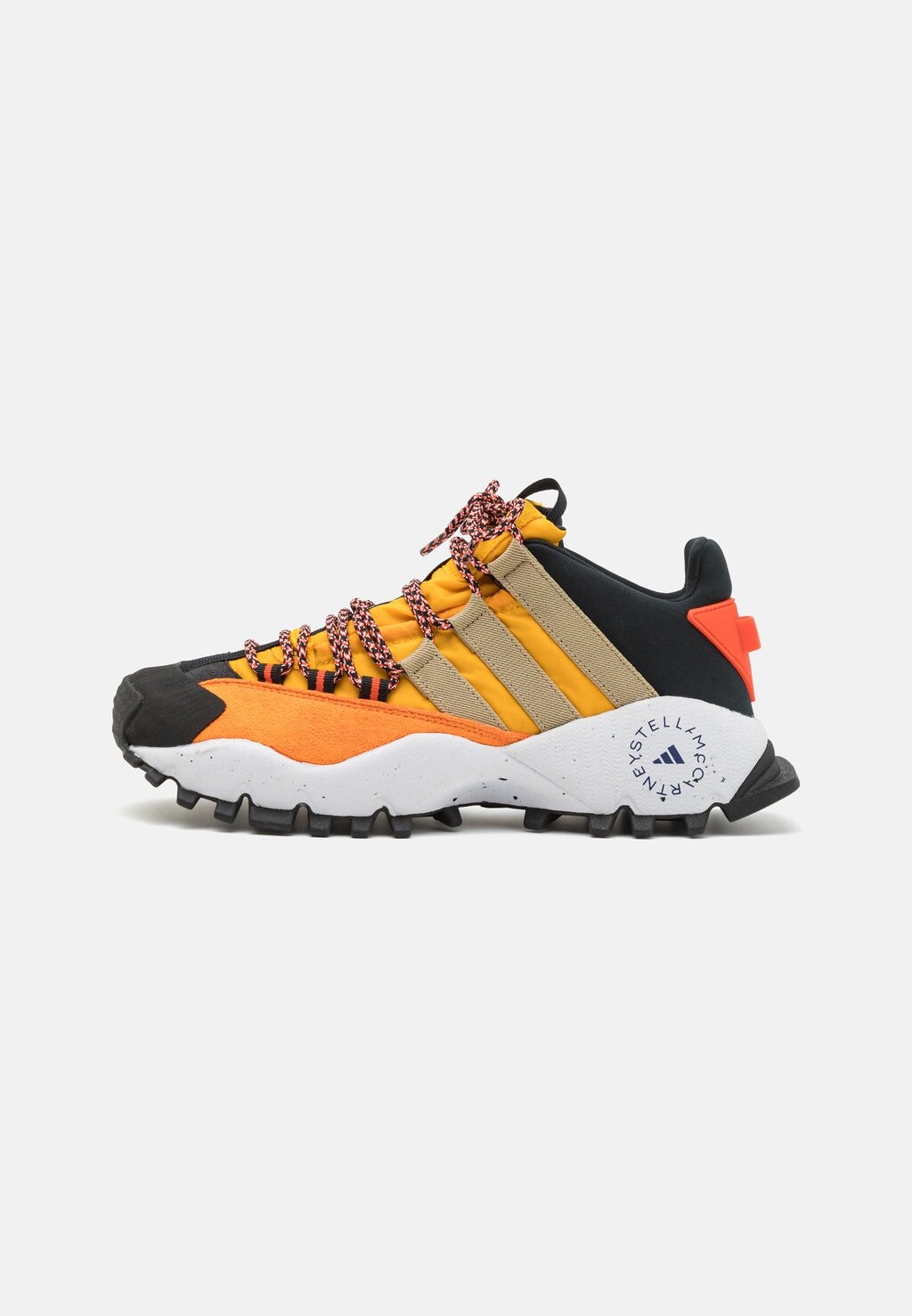 

Кроссовки SEEULATER adidas by Stella McCartney, желтый экипаж/обувь белый/оранжевый единство