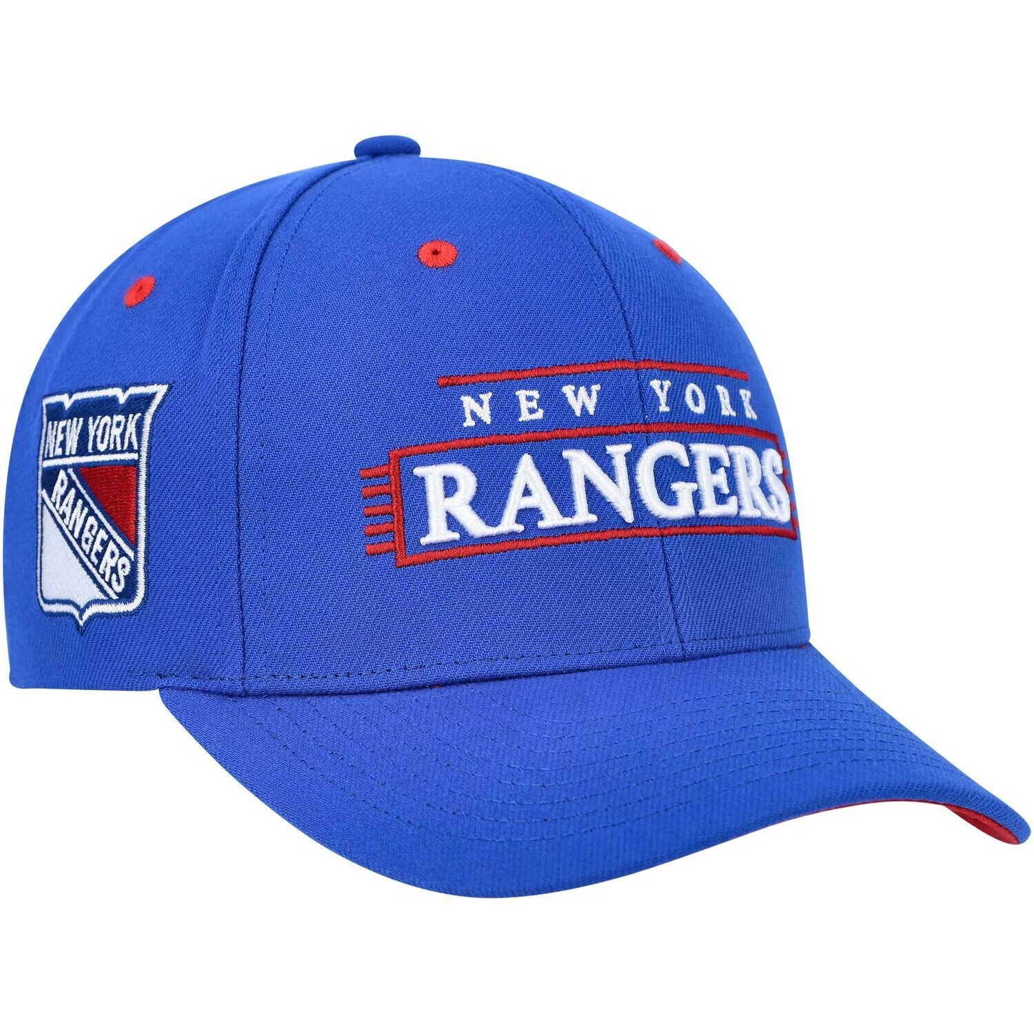 

Мужская кепка Mitchell & Ness Blue New York Rangers LOFI Pro Snapback