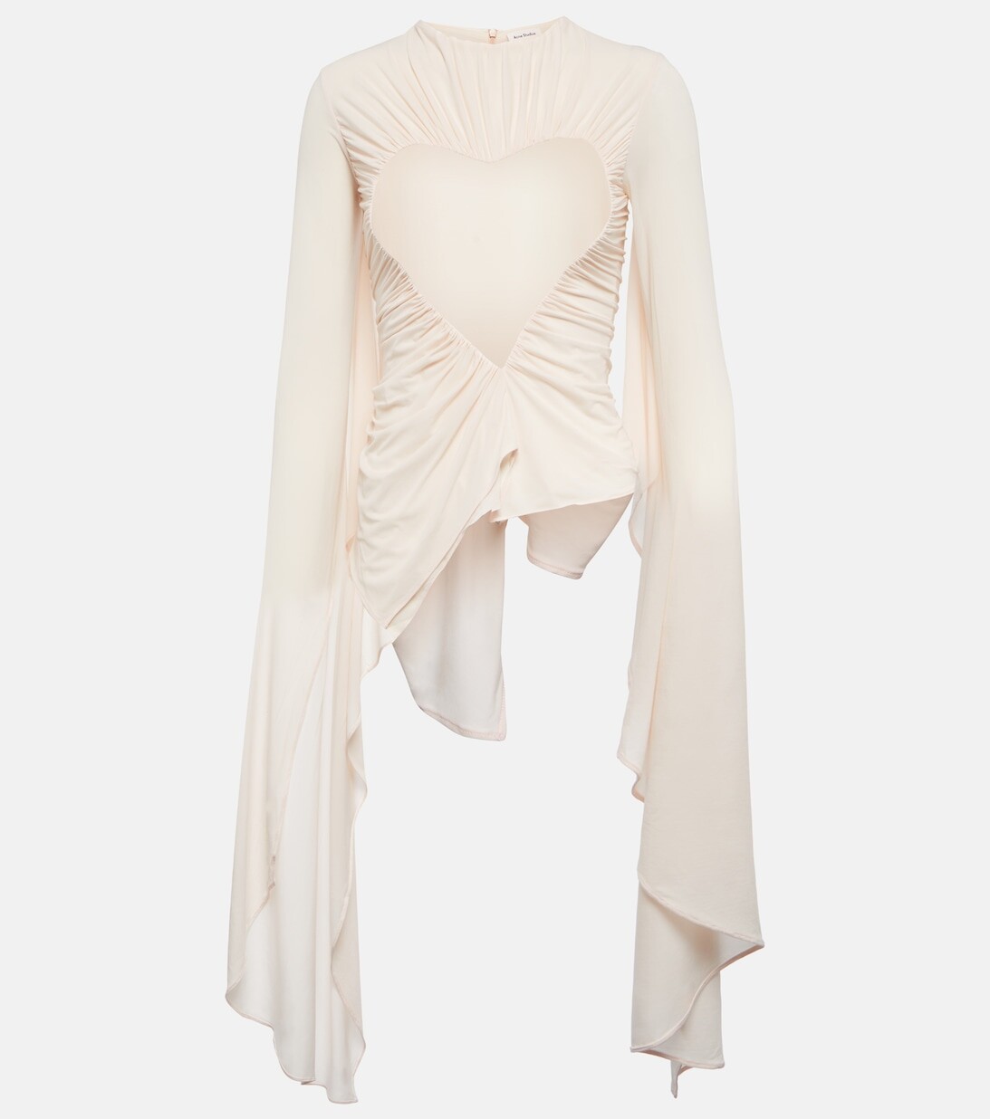 

Плиссированная блузка ACNE STUDIOS, розовый