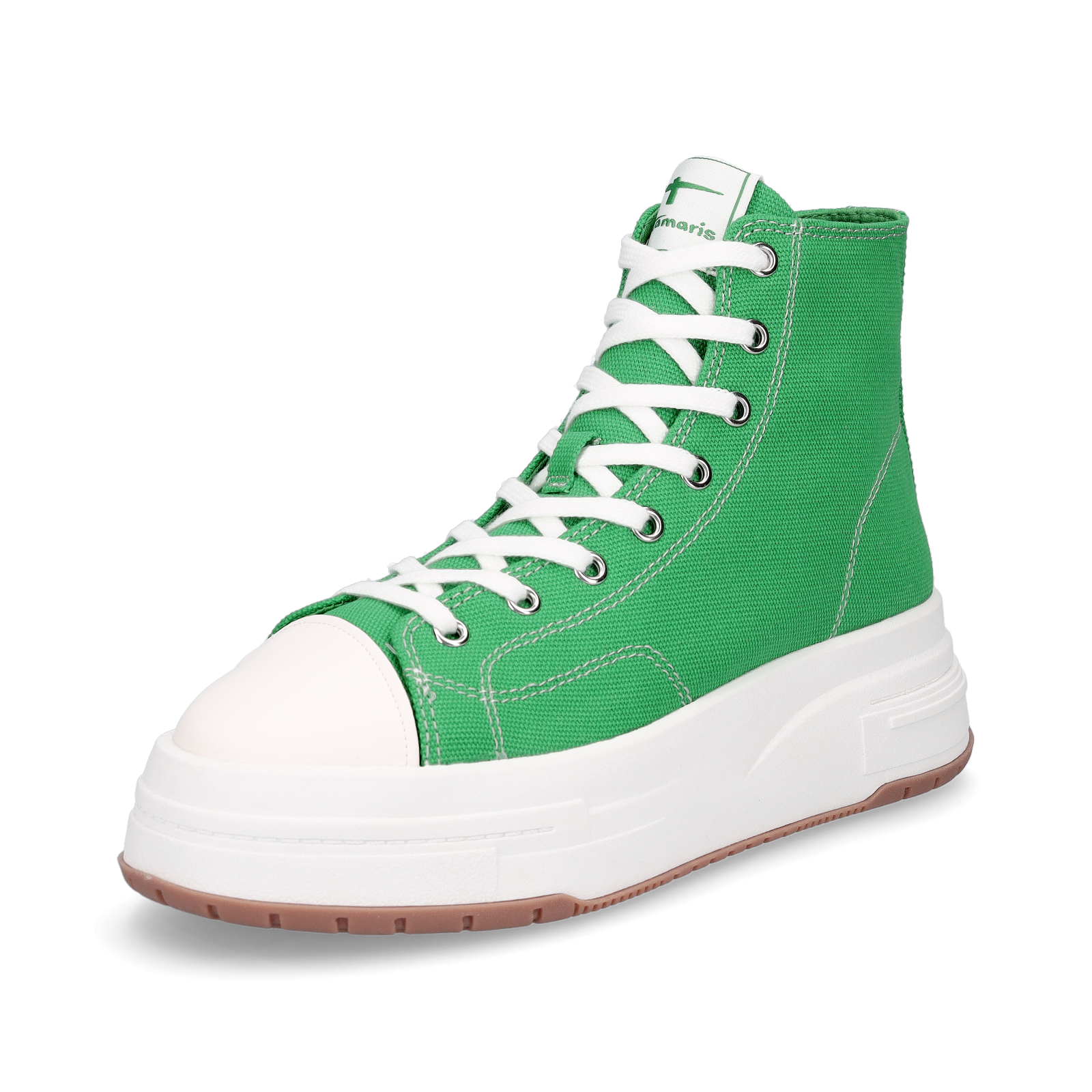 Кроссовки Tamaris Plateau Sneaker, зеленый кроссовки tamaris plateau sneaker светло зеленый