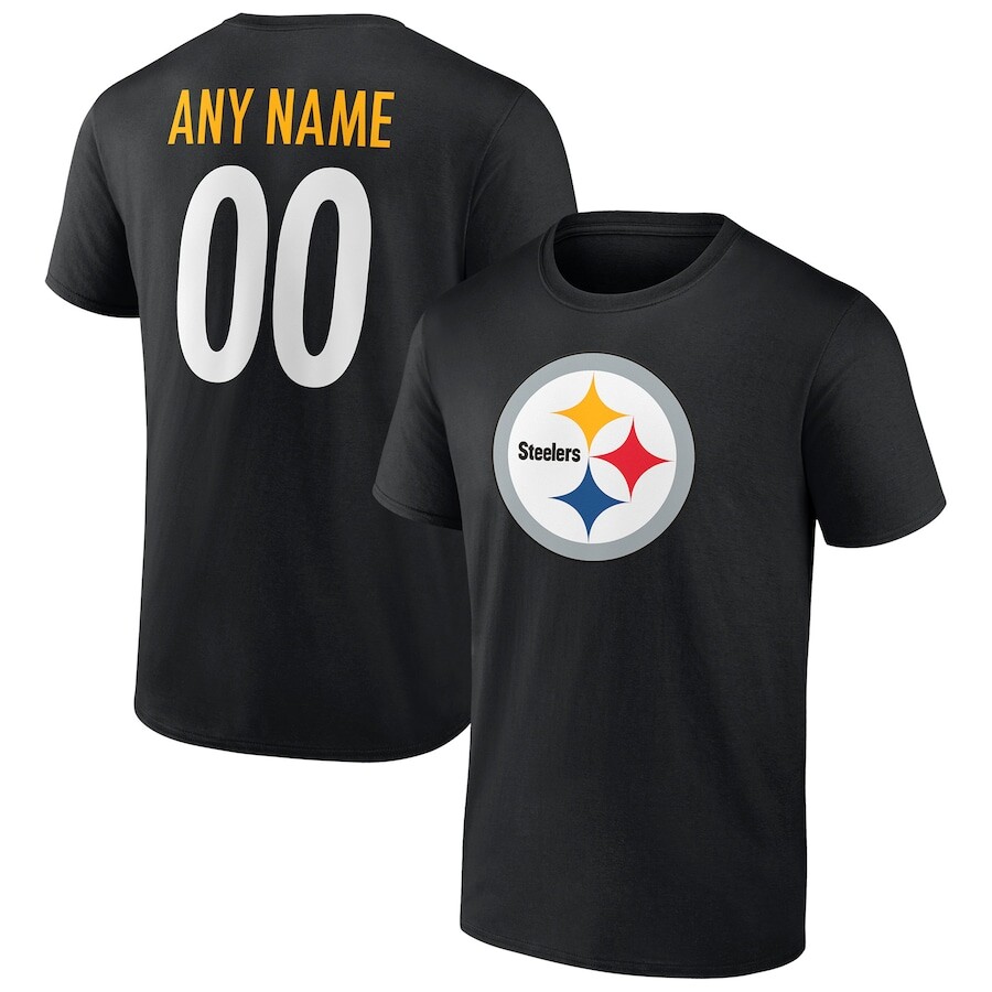 

Футболка с коротким рукавом Fanatics Branded Pittsburgh Steelers, черный