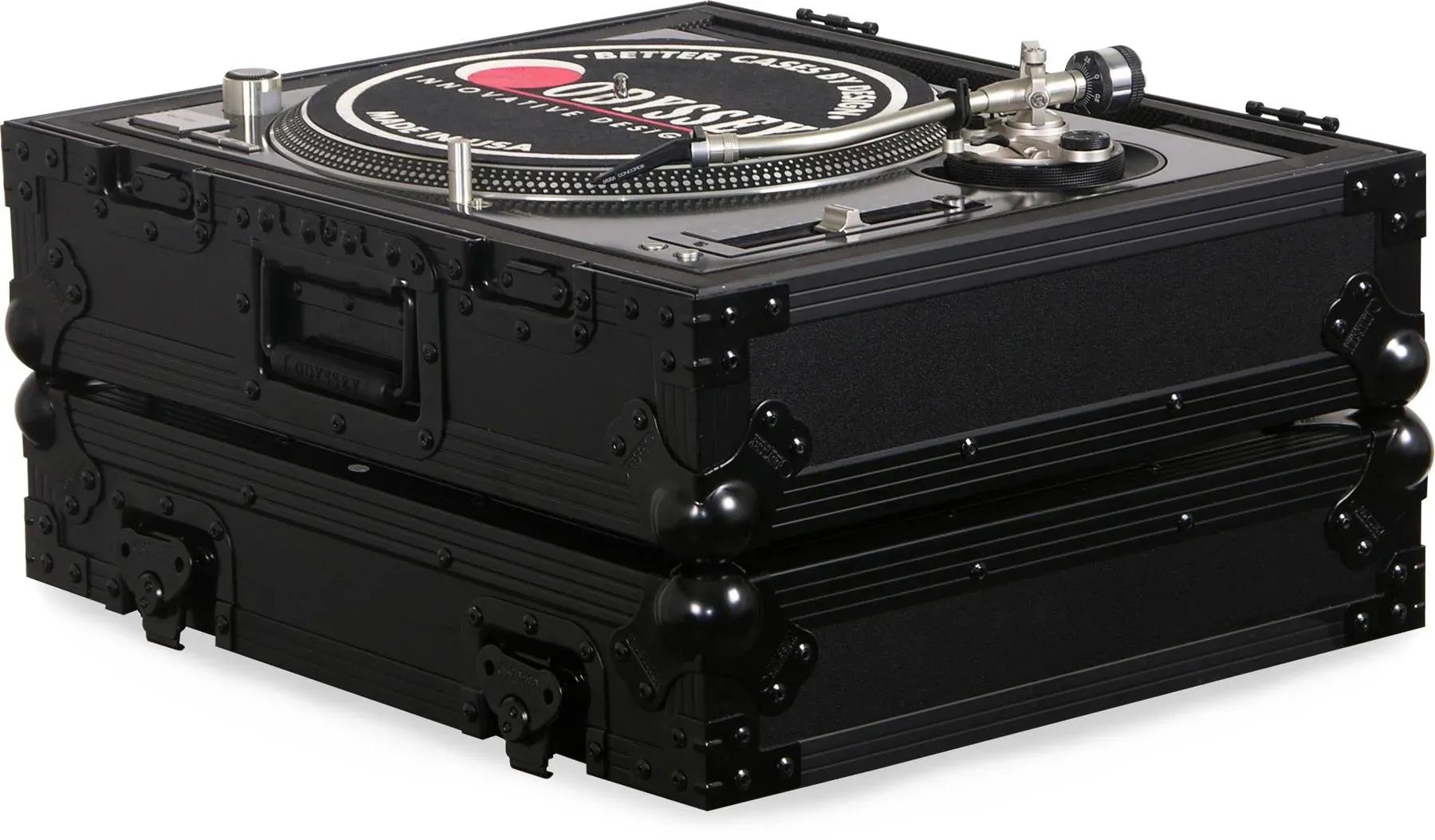 Odyssey black. Flightcase. Кейс для Шелов Audio Technica. 9692bl-1200. Flight Case.