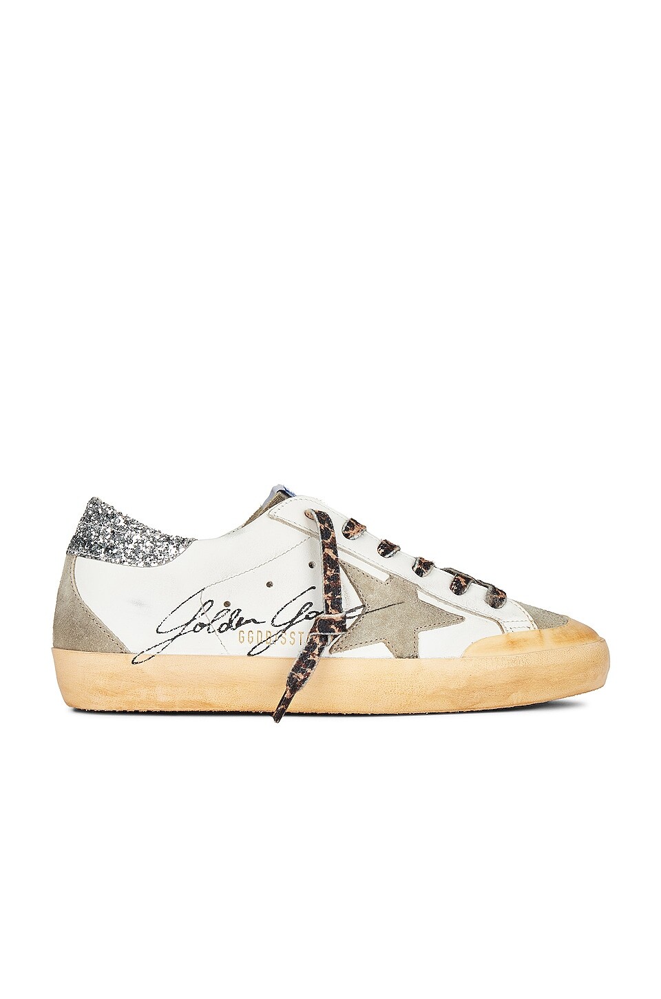 

Кроссовки Golden Goose Superstar, цвет White, Taupe, & Silver, Белый, Кроссовки Golden Goose Superstar, цвет White, Taupe, & Silver