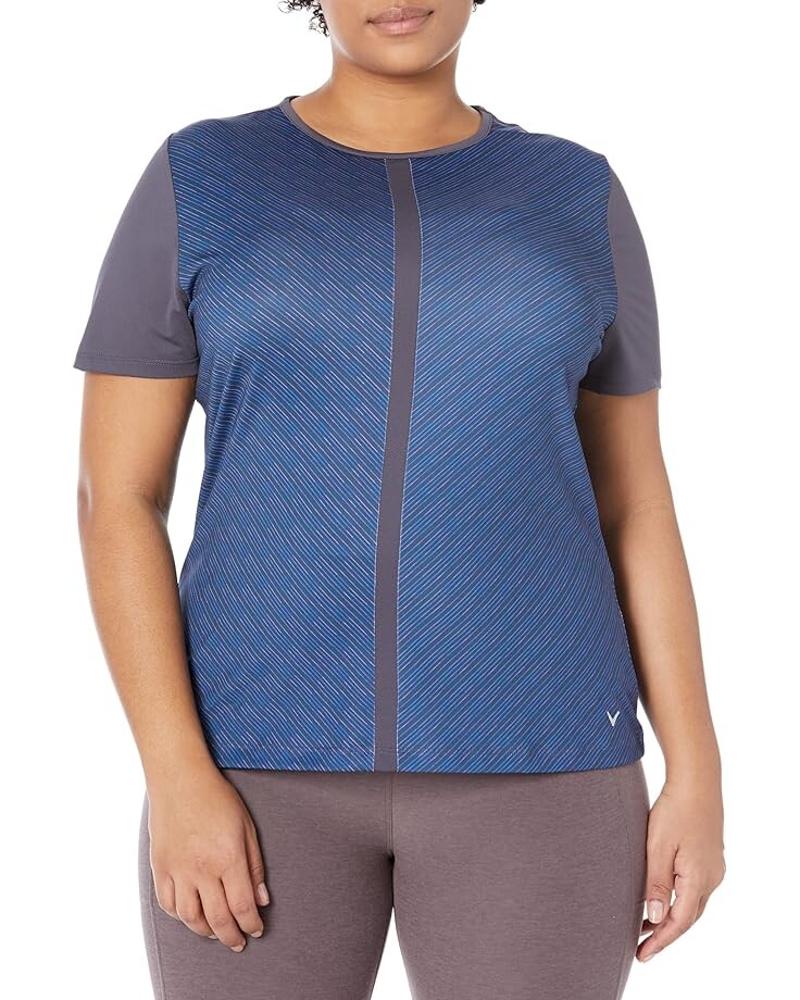 

Топ Callaway Mitered Reflection Stripe, цвет Odyssey Grey