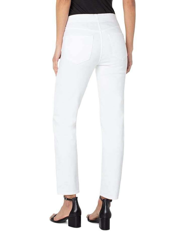 

Джинсы Liverpool Los Angeles Chloe Slim in Bright White, ярко-белый