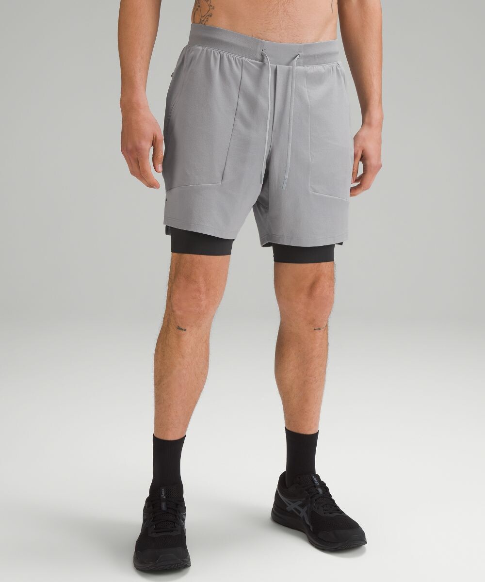 

Шорты Lululemon, серый