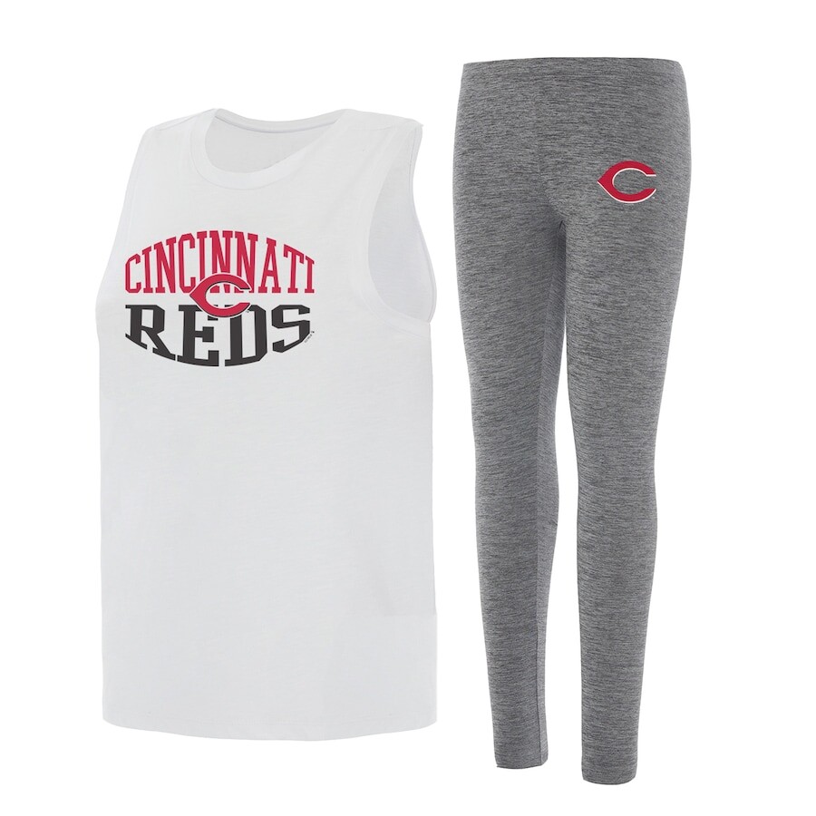 

Пижамный комплект Concepts Sport Cincinnati Reds, угольный