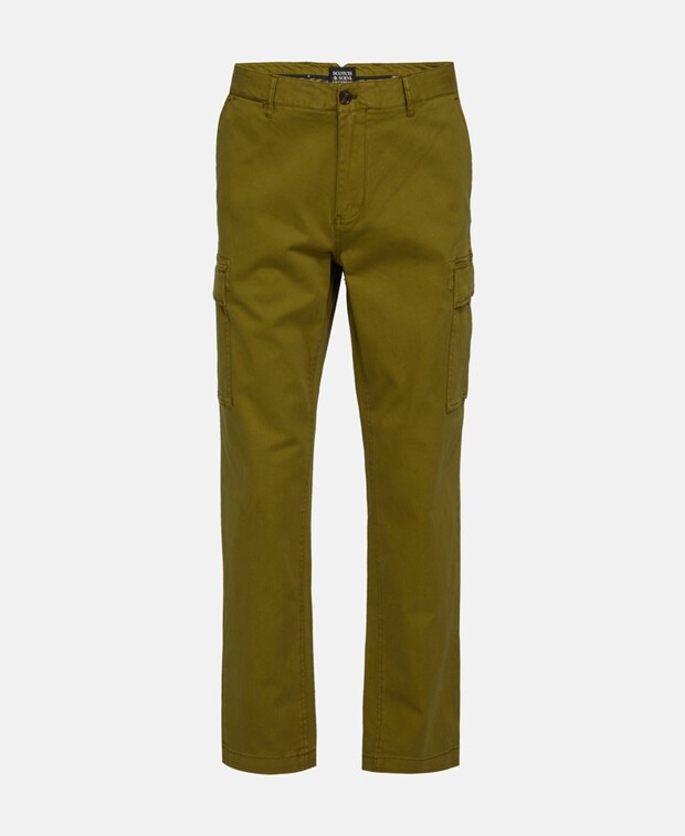 

Органик брюки-карго Scotch & Soda, хаки