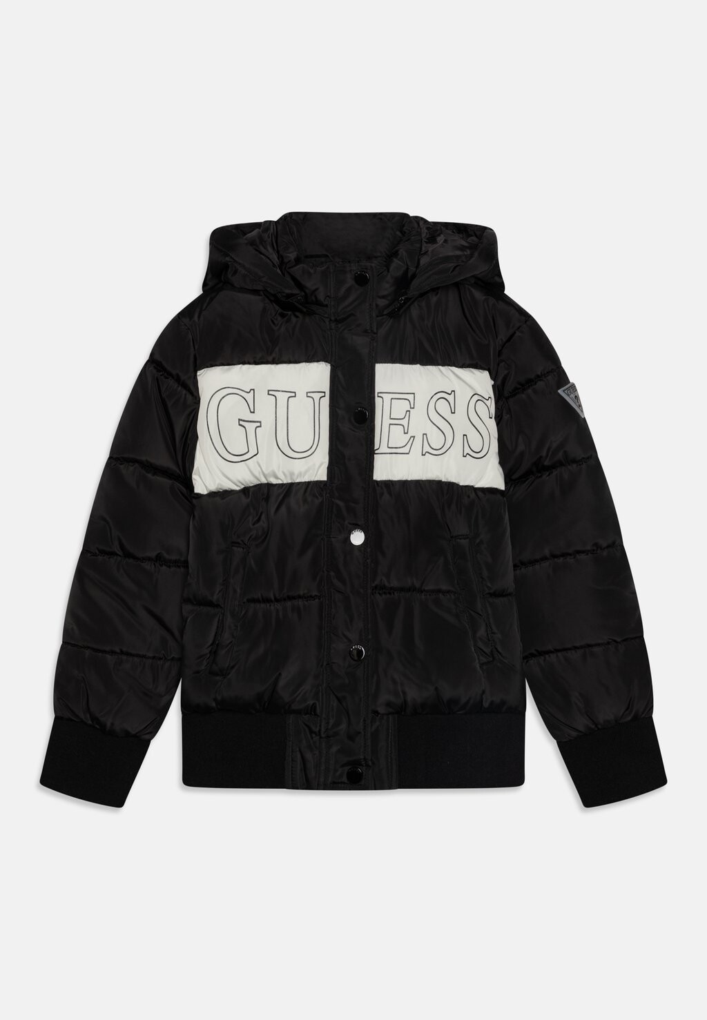 

Зимняя куртка JUNIOR HOODED PADDED Guess, цвет jet black