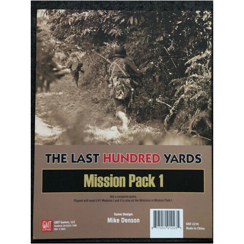 

Настольная игра The Last Hundred Yards Misison Pack #1