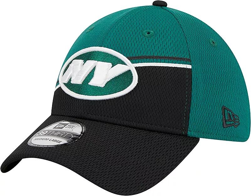 

Мужская кепка New Era New York Jets 2023 Sideline Alternate Green 39Thirty Stretch Fit