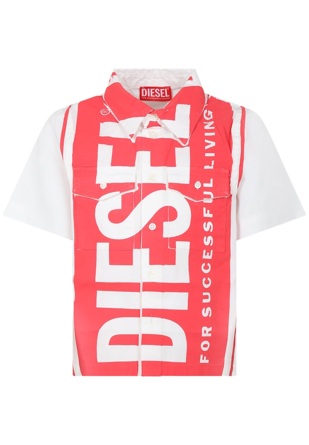 

Рубашка Diesel, белая
