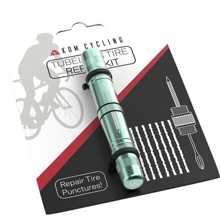 Инструмент для ремонта бескамерных шин KOM Cycling, цвет Celeste набор для ремонта бескамерных шин в кейсе