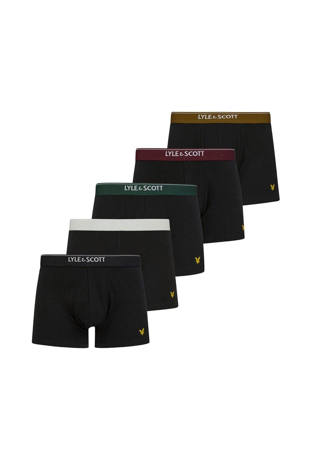 

Комплект из 5 плавок Lyle & Scott Jackson, черный Debenhams, черный