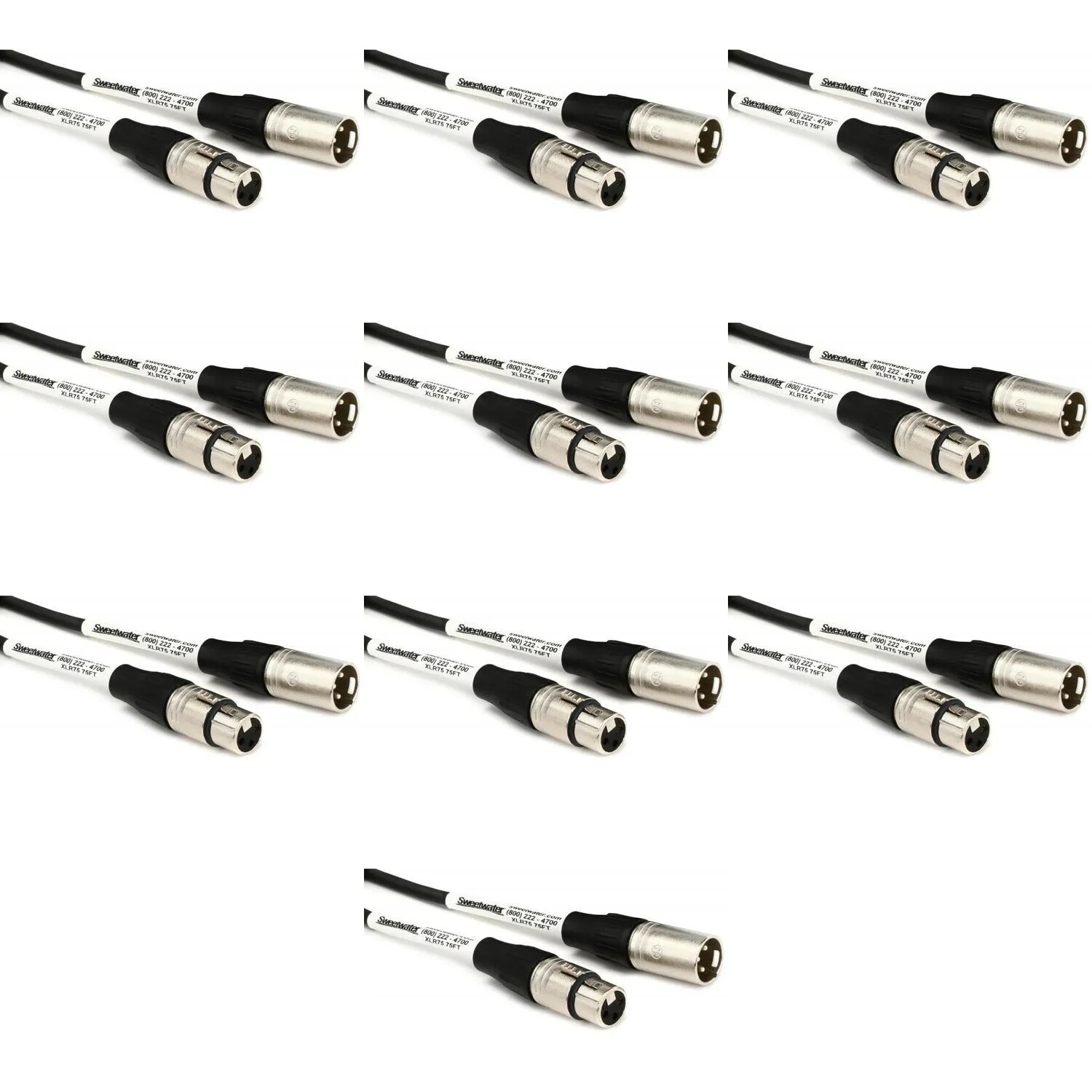 

Микрофонный кабель Pro Co EXM-75 Excellines — 75 футов (10 шт. в упаковке)