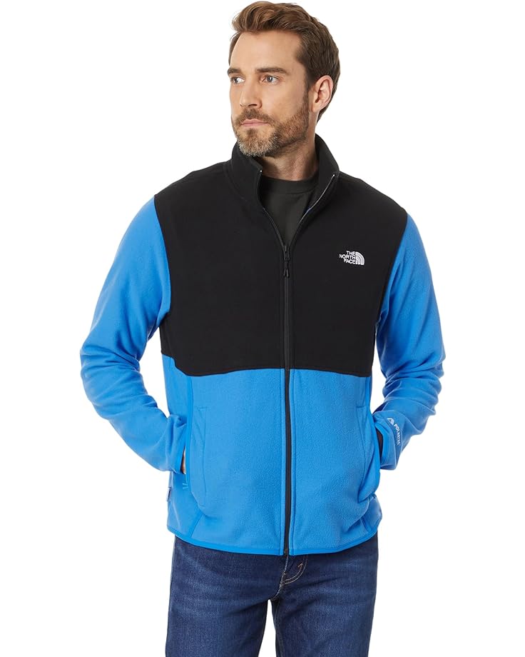 

Куртка The North Face Alpine Polartec 100, цвет Optic Blue/TNF Black