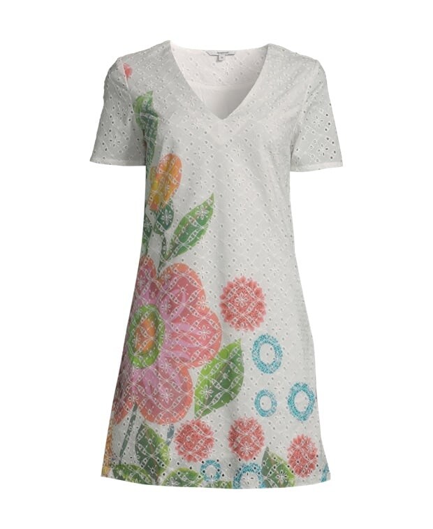 

Повседневное платье Desigual, белый