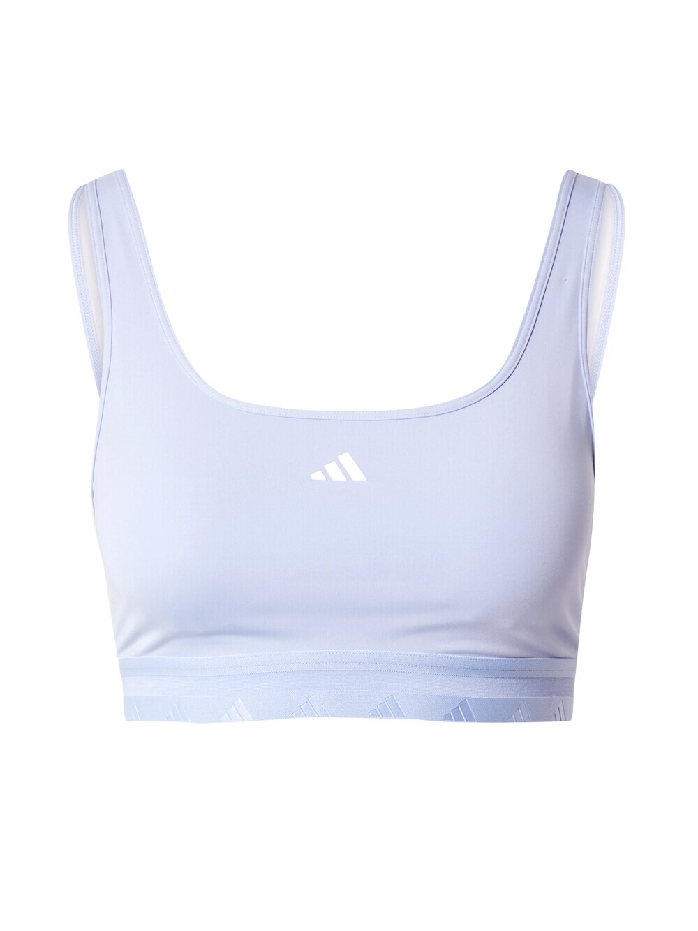 

Спортивный бюстгальтер без косточек Adidas Aeroreact, светло-синий