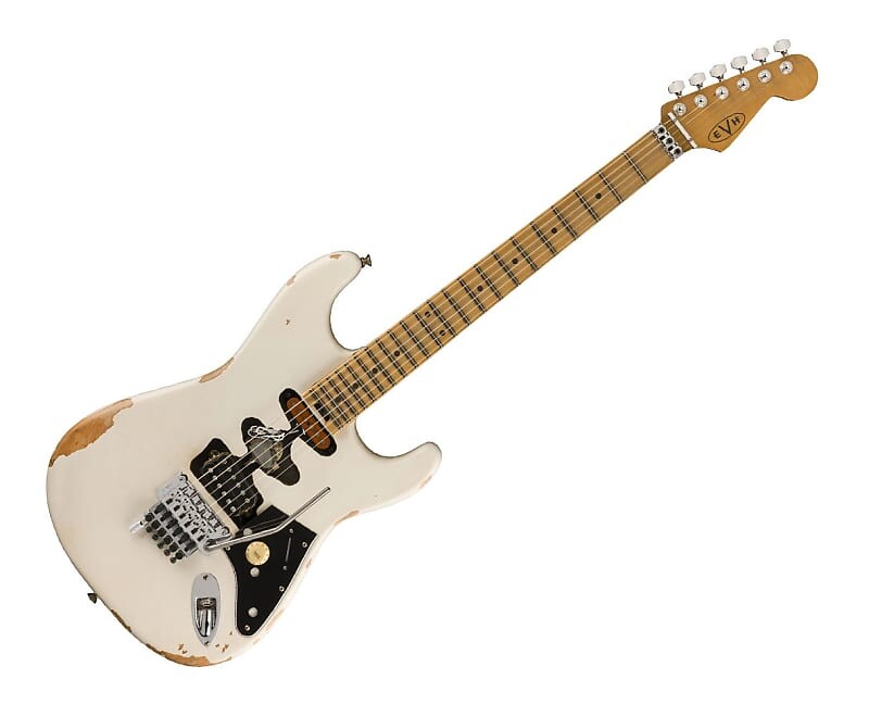 

Электрогитара EVH Frankie Relic Series Electric Guitar - White
