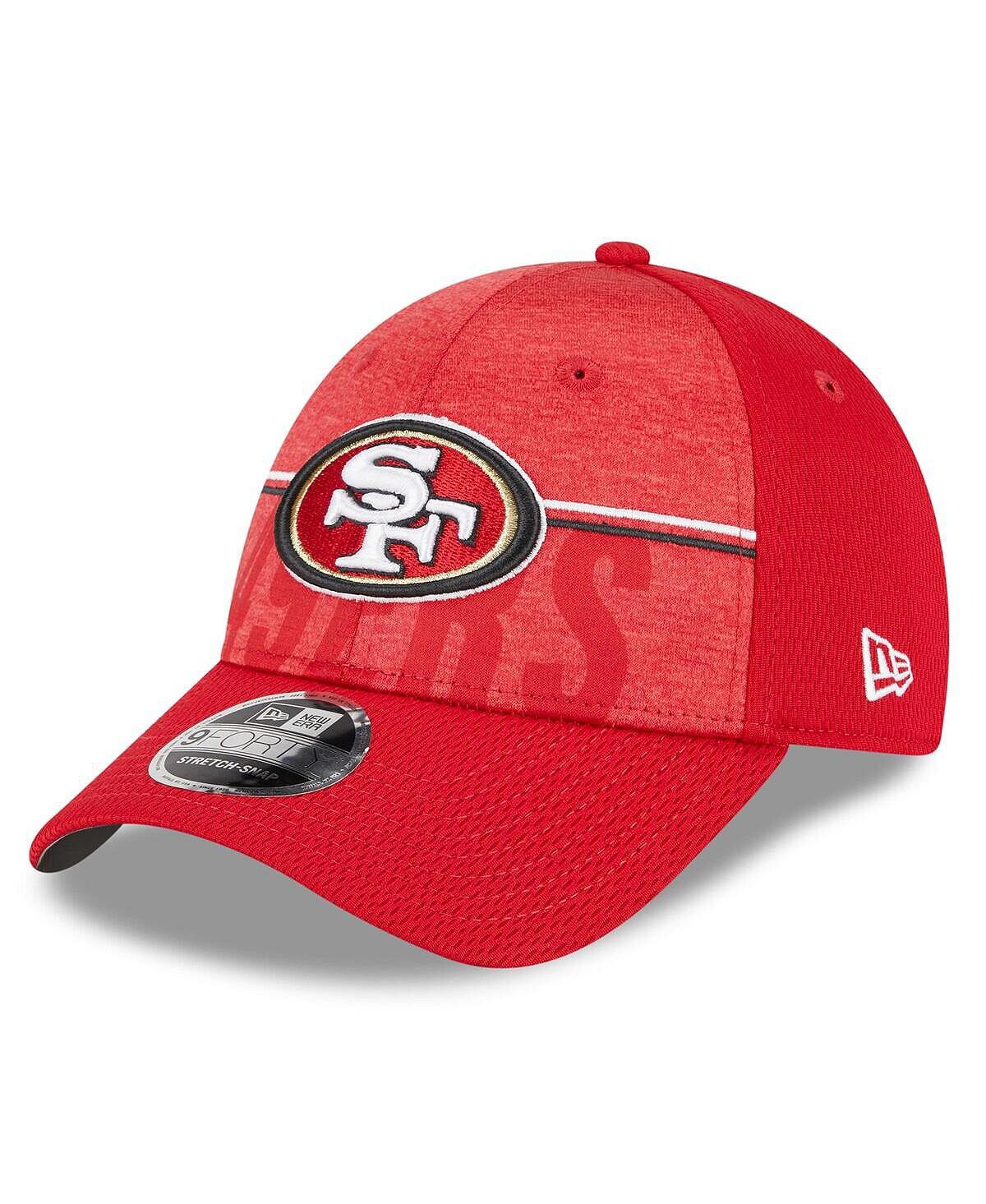 

Мужская регулируемая кепка Scarlet San Francisco 49ers 2023 NFL Training Camp 9FORTY New Era