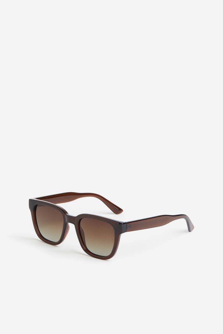 цена Поляризационные солнцезащитные очки H&M, коричневый