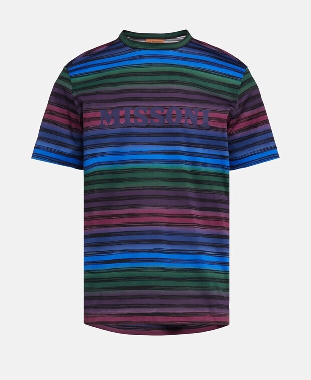

Футболка Missoni, темно-синий