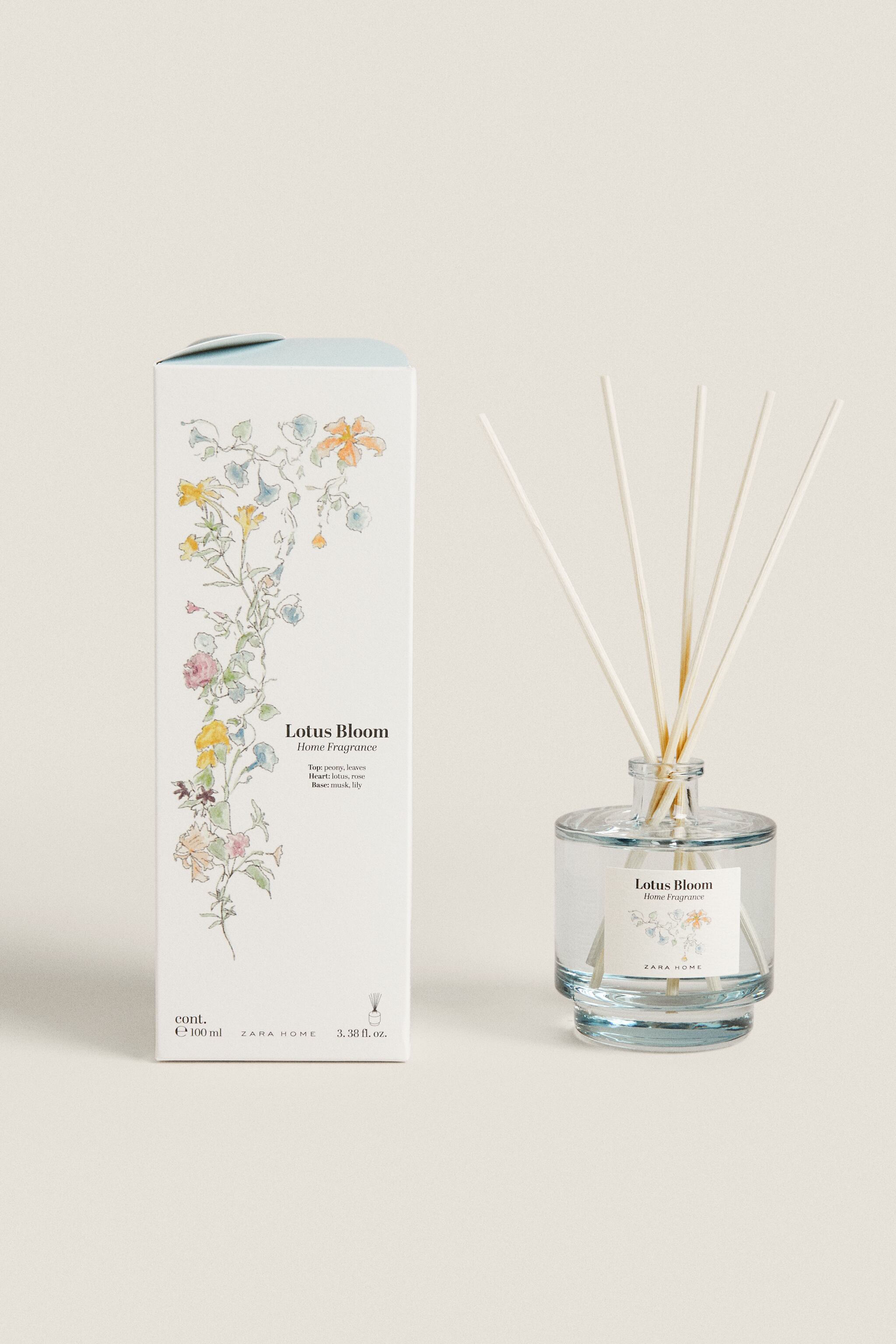 100 мл) рассылитель <b>lotus</b> <b>bloom</b> reed diffuser Zara, фиолетовый заказать в &...