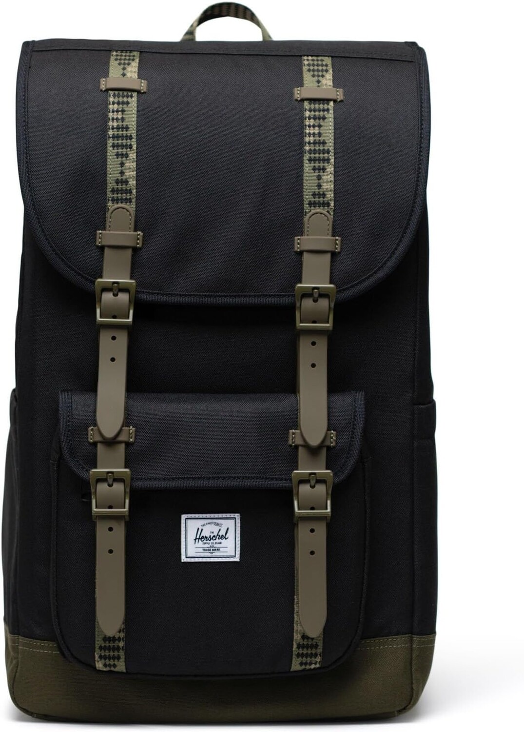 

Рюкзак Little America Backpack Herschel Supply Co., цвет Black/Ivory Green