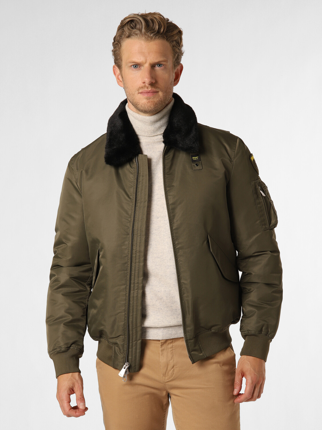 

Толстовка BLAUER USA Jacke, хаки