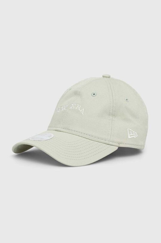 

Бейсболка из хлопка New Era, зеленый