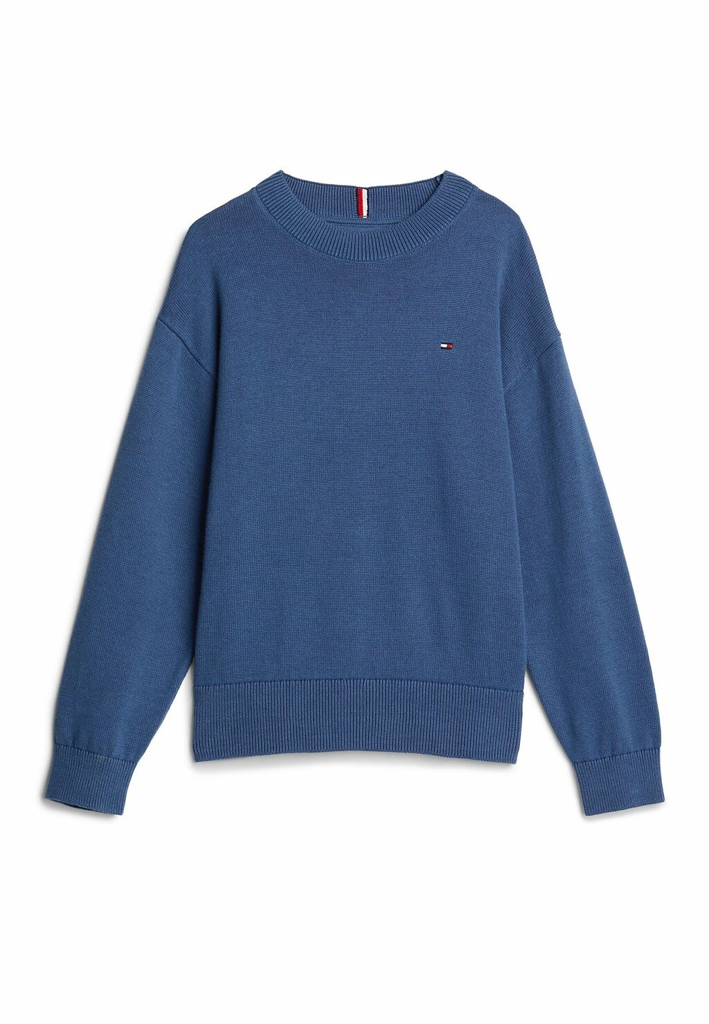 

Вязаный свитер ESSENTIAL FLAG EMBROIDERY Tommy Hilfiger, синий